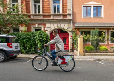 80 Pedelecs ergänzen die VAG_Rad-Flotte ab sofort in Nürnberg. Foto: Bernhard Bergauer