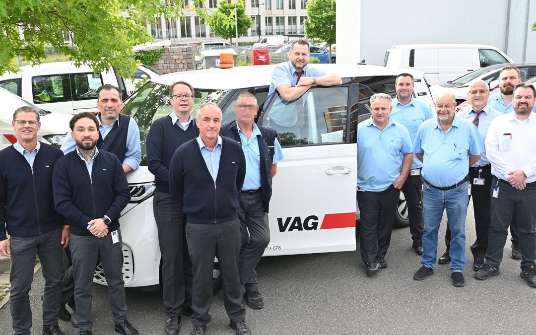 Wenn gebaut und gefeiert wird: Michael Sharp und sein Team kümmern sich um den Betrieb