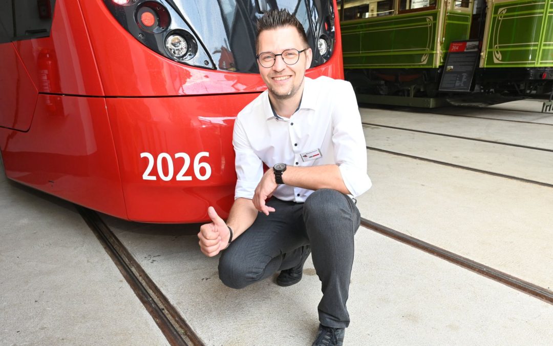 26 neue Straßenbahnen im Einsatz: Das VAG-Projektteam freut‘s