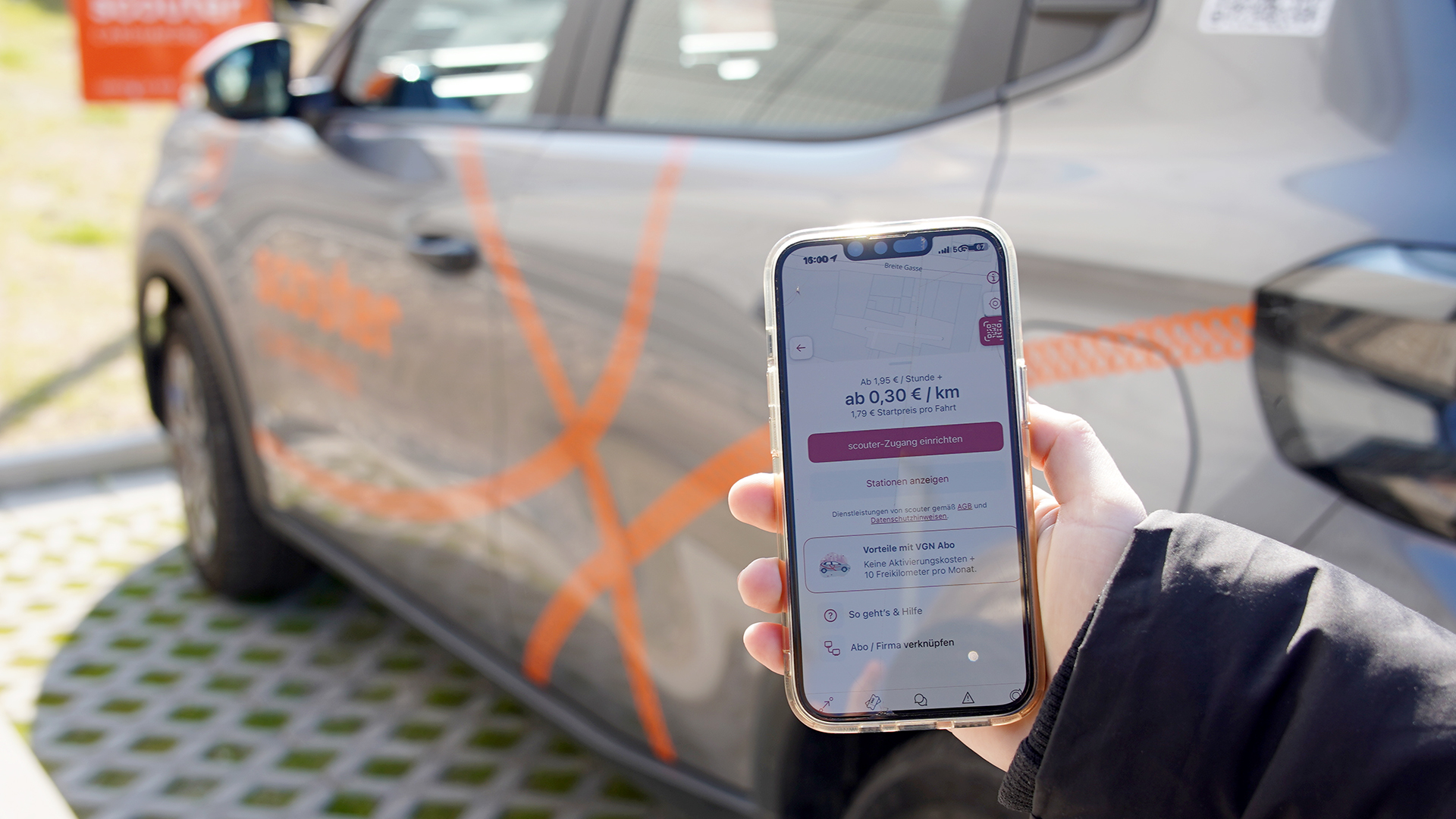 Flexible Mobilität mit VAG und Voi