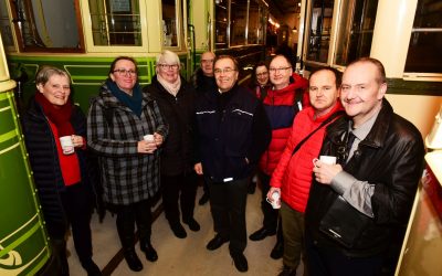 Fahrgastbeirat: Abschluss im Historischen Straßenbahndepot