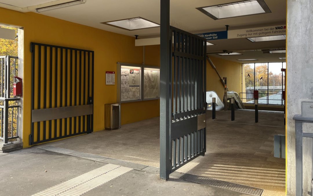 Wenig Einschränkungen, große Verbesserungen: U-Bahnhof Langwasser Nord