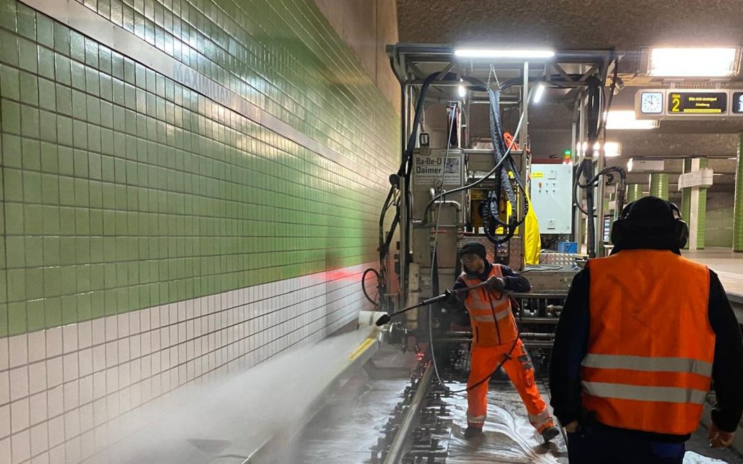 Saubere Stromschienenanlagen für einen zuverlässigen U-Bahn-Betrieb