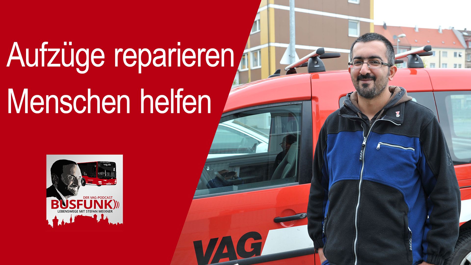 Taylan Özen vor seinem Serviceauto